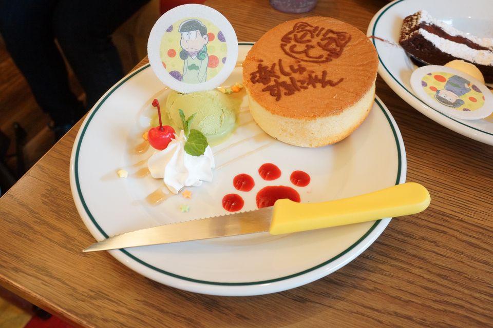 おそ松さん　タワーレコードカフェコラボ アニメイトカフェとの違い －ゴロゴロ生活－
